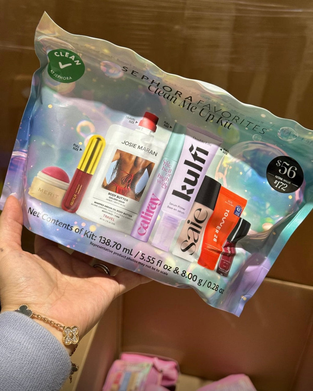 Sephora Favorites 
Clean Me Up Kit Makeup Value Set"