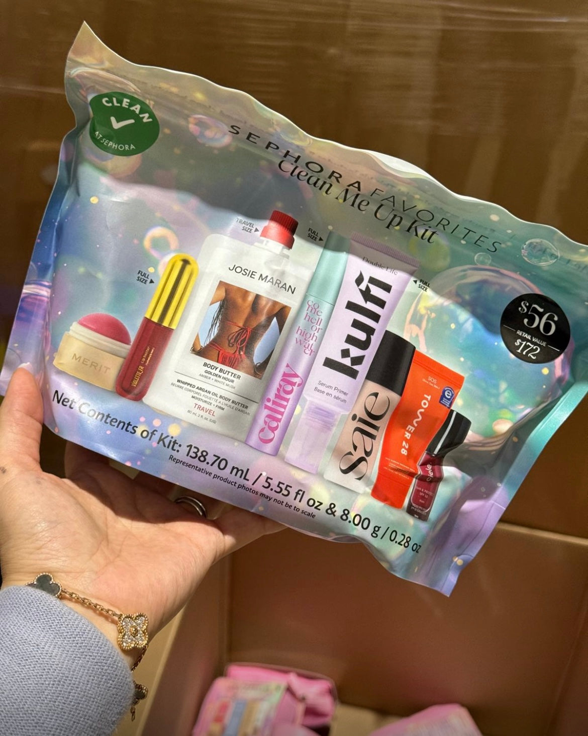 Sephora Favorites 
Clean Me Up Kit Makeup Value Set"