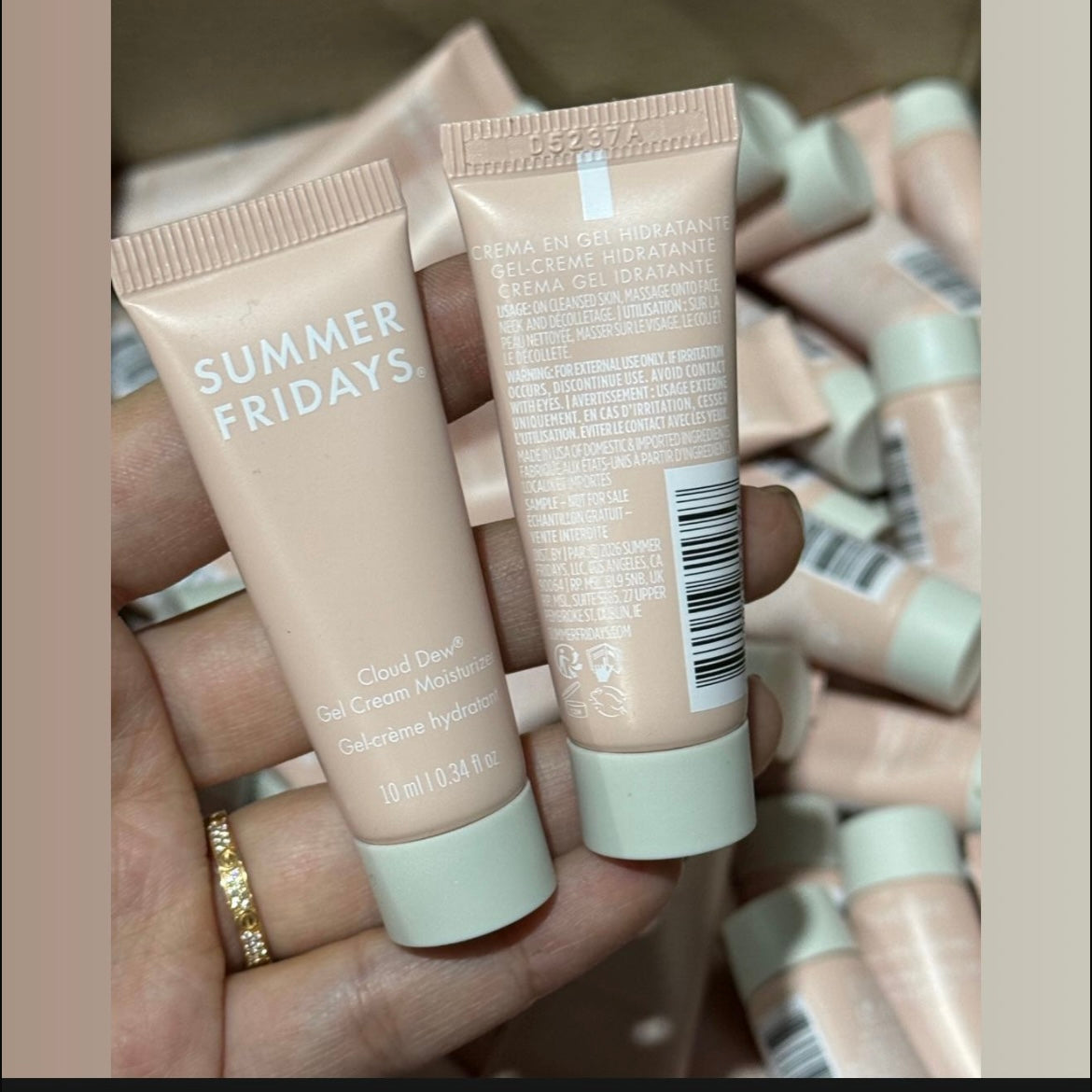 10mlx2 summer Friday cloud gel cream