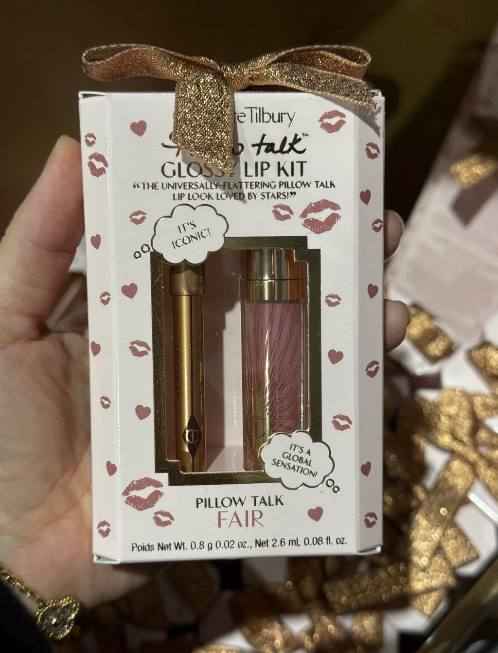 Charlotte Tilbury Mini Pillow Talk Glossy Lip Duos