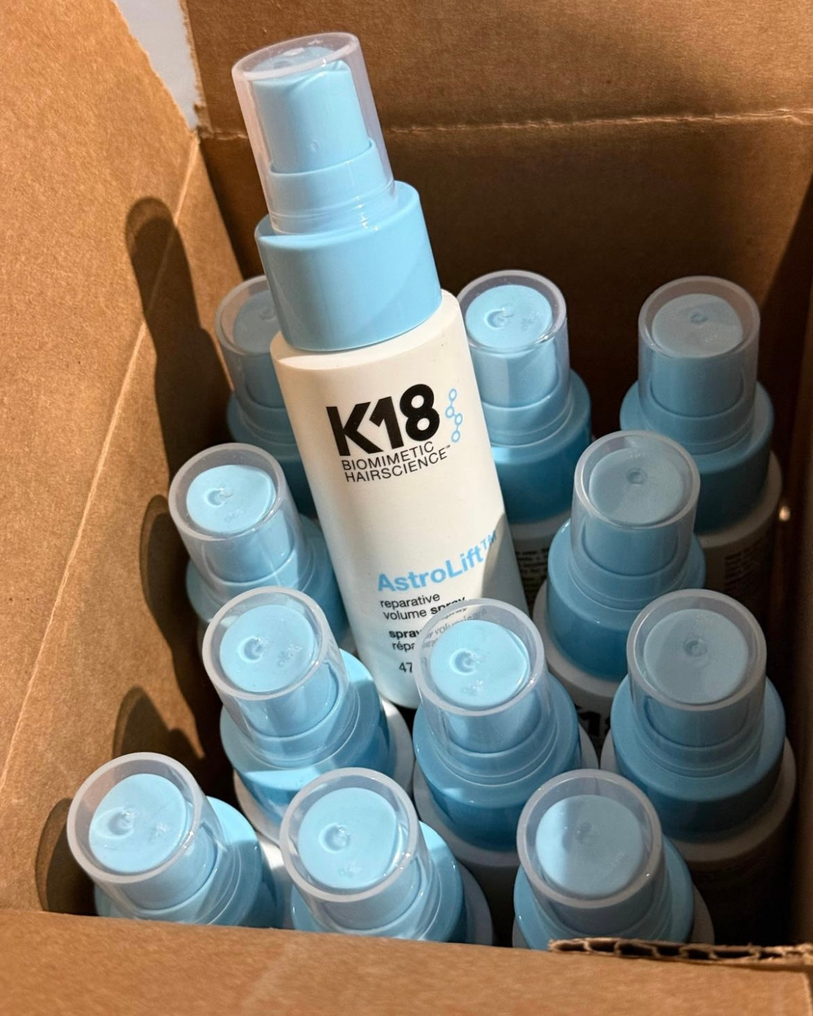 K18 AstroLift Reparative Volume Hair Spray 7＄ (60pcs6.5＄each)