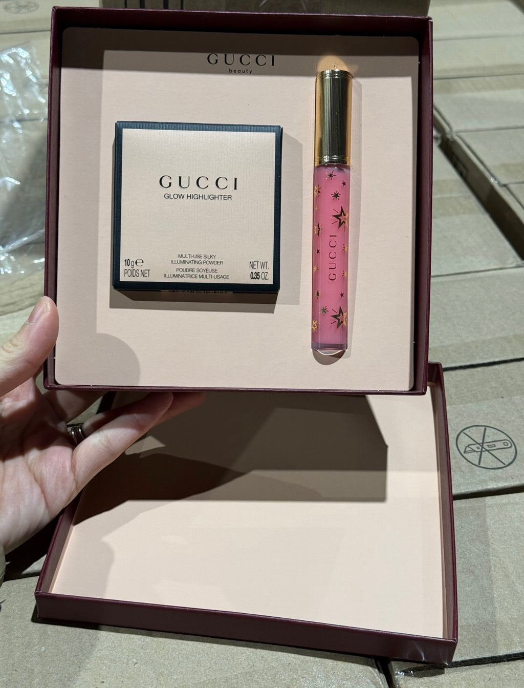Gucci makeup set