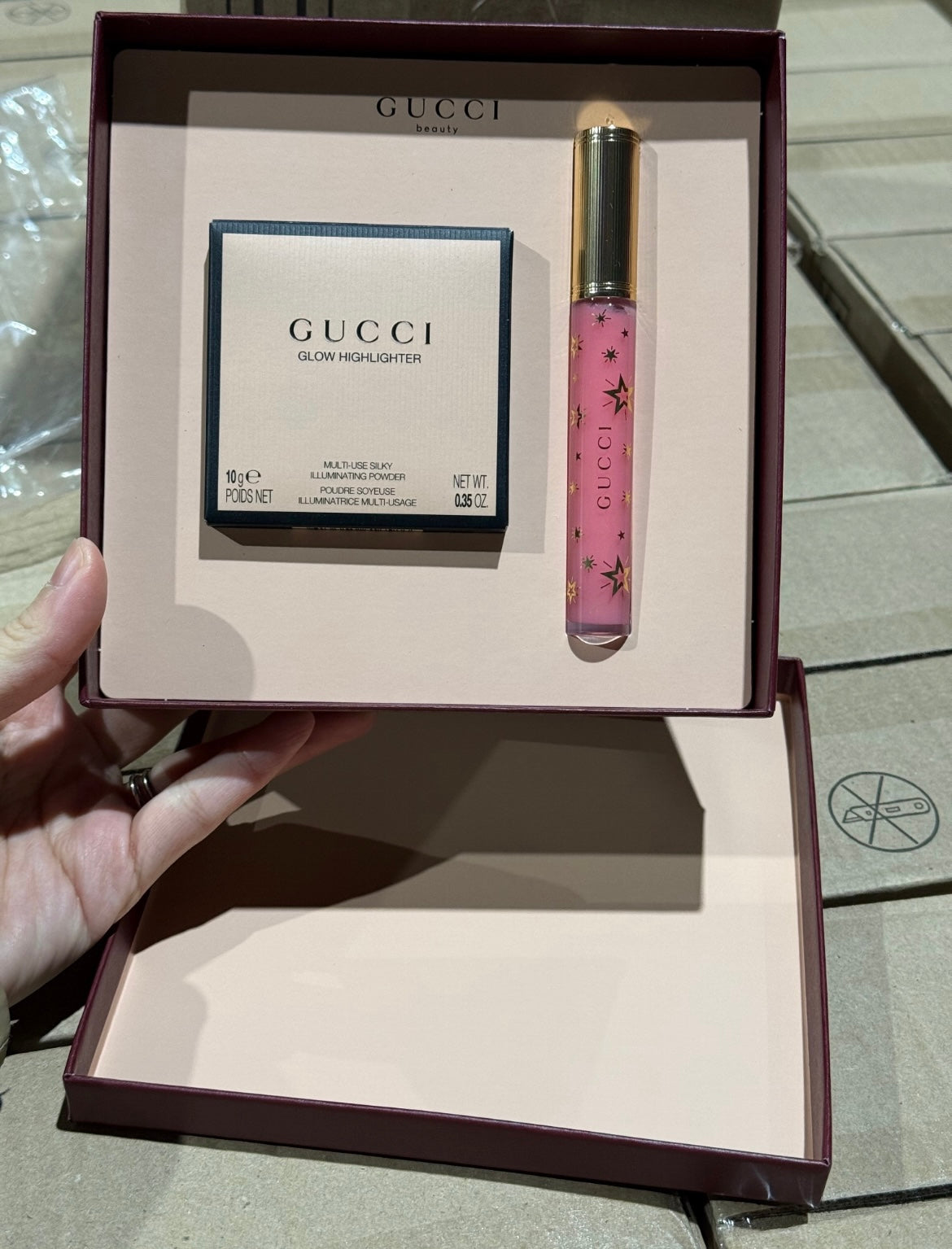 Gucci makeup set