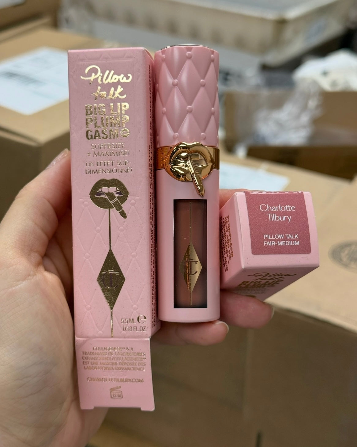 🆕 Charlotte Tilbury
Big Lip Plumpgasm Plumping Lip Gloss