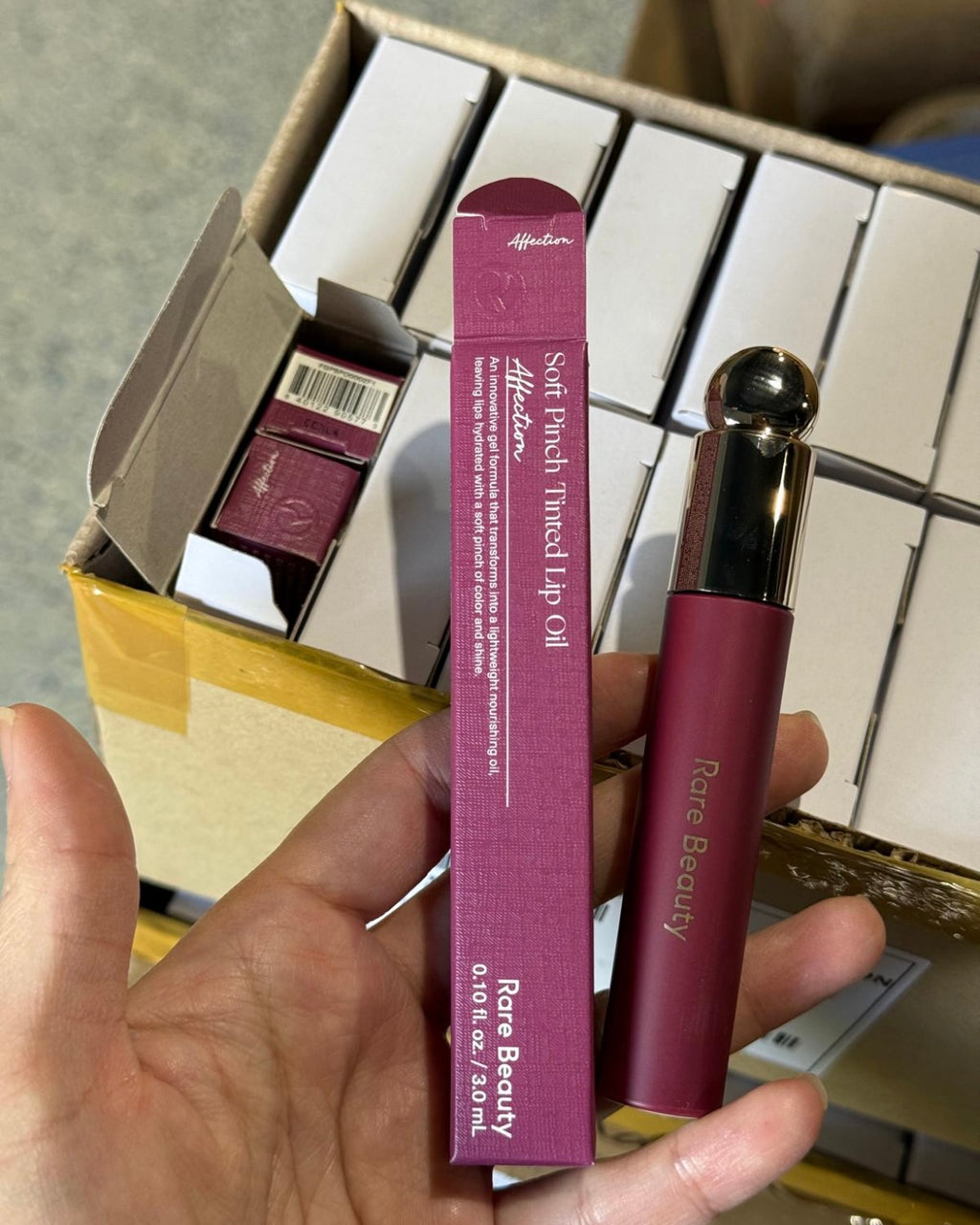Rare Beauty by Selena Gomez 
Soft Pinch Tinted Lip Oil Stain