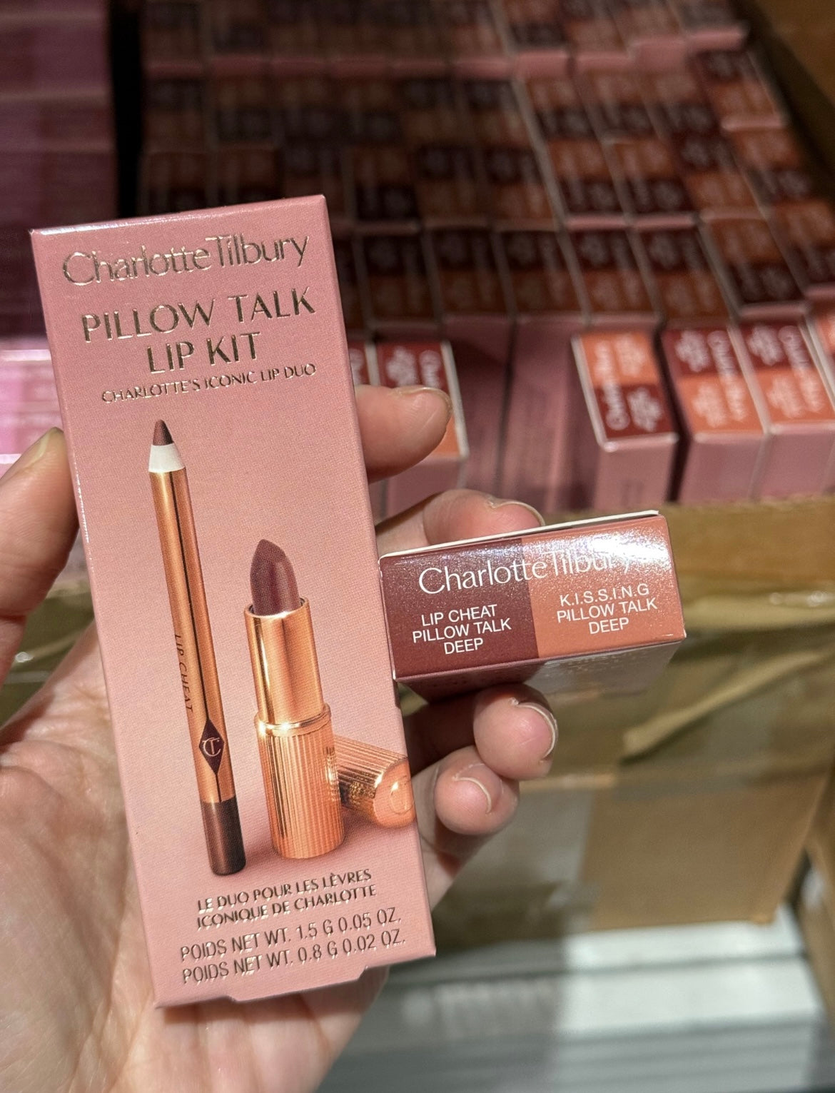 Charlotte Tilbury Mini Pillow Talk Lipstick & Liner Set