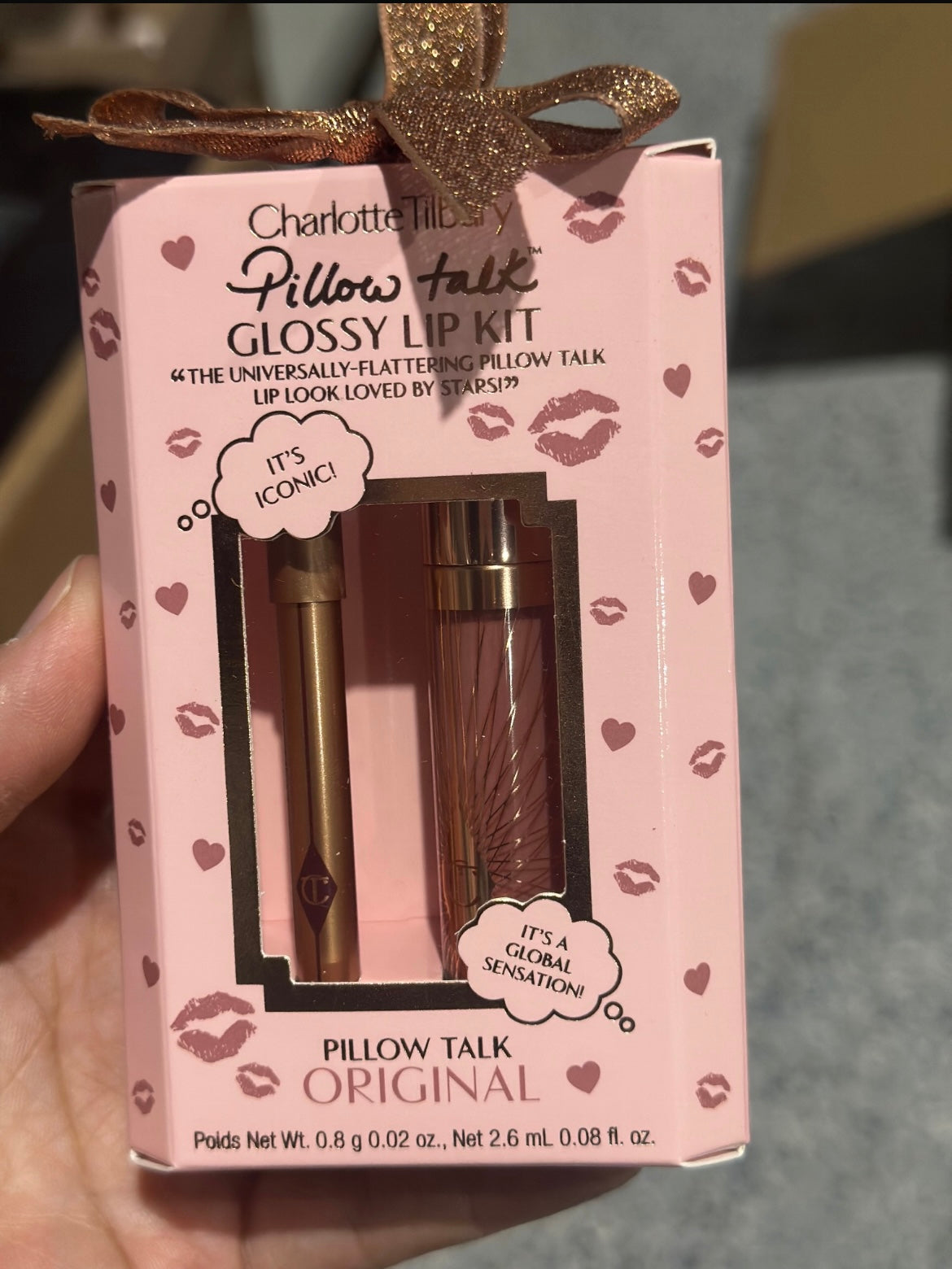Charlotte Tilbury Mini Pillow Talk Glossy Lip Duos