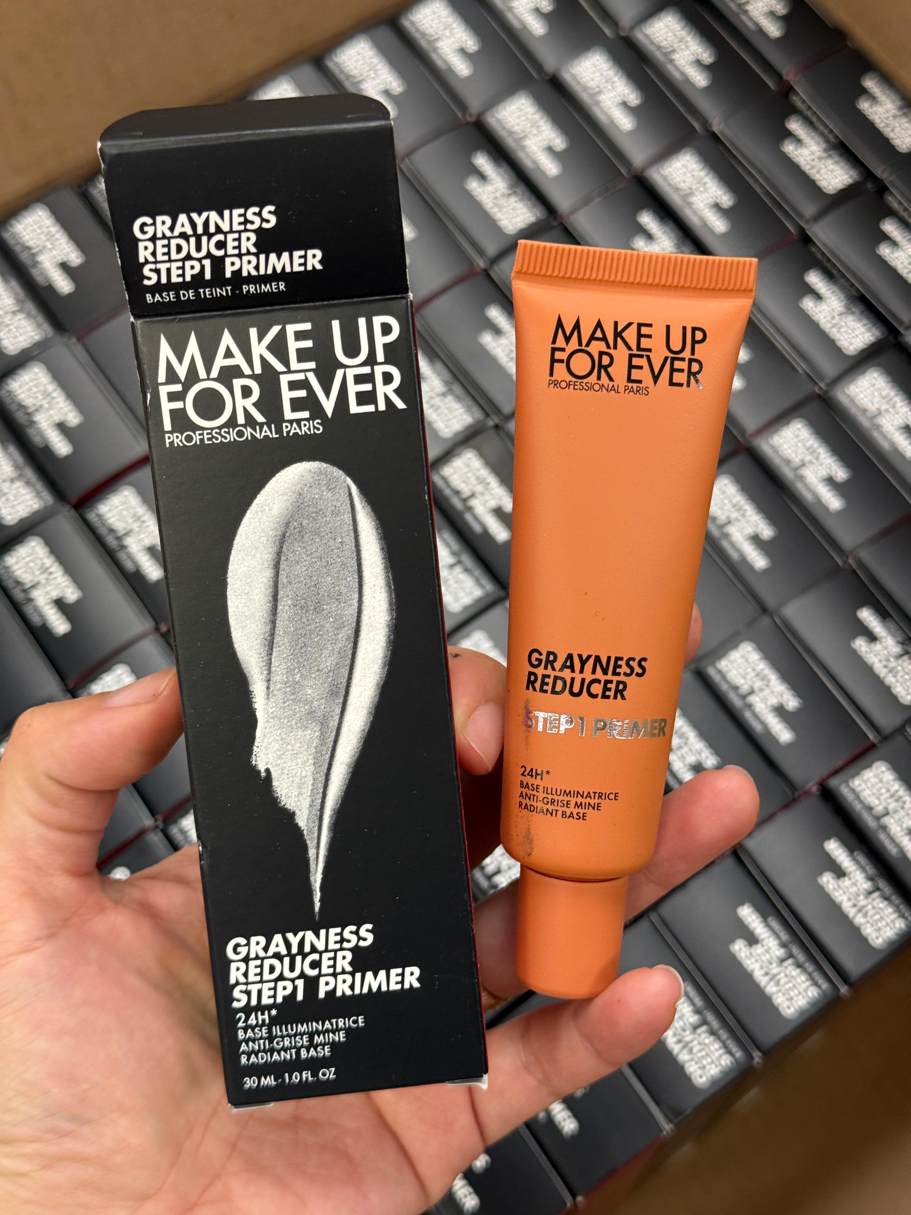 🆕 MAKE UP FOR EVER Step 1 Primer Grayness Reducer Color-Correcting Primer (1.0 fl oz / 30 mL)