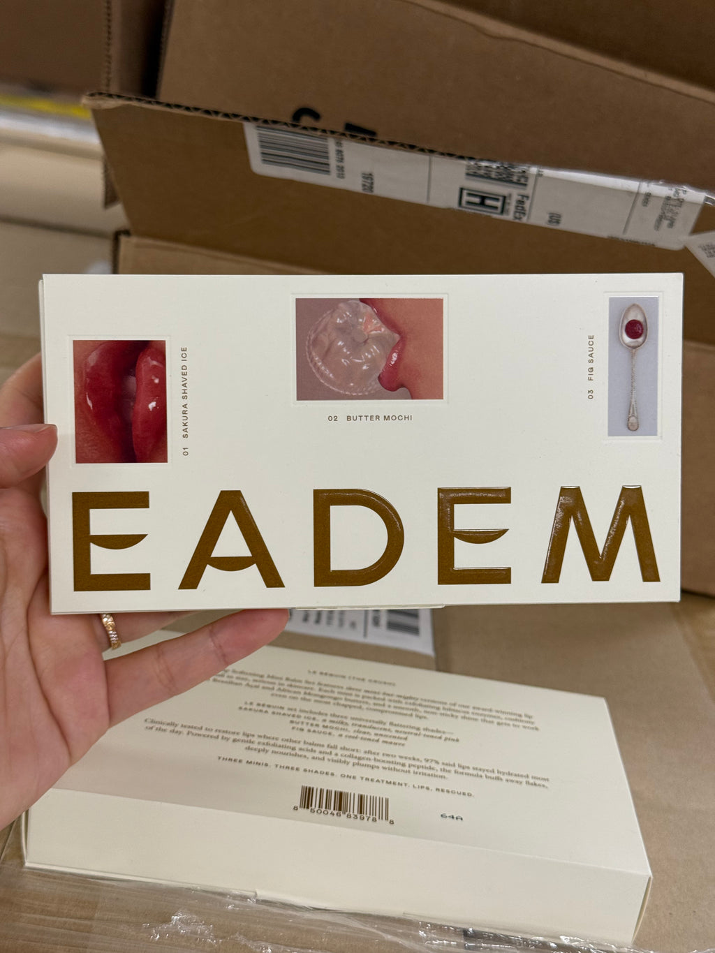 🆕EADEM
Mini Le Chouchou Peptides Nourishing +
Softening Mini Lip Balm Trio