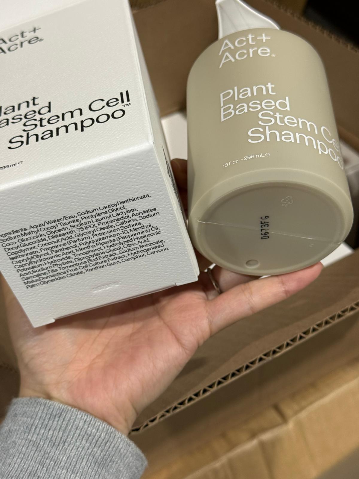Act+Acre Plant Based Stem Cell Hair Shampoo 14＄ (96pcs 10＄each)